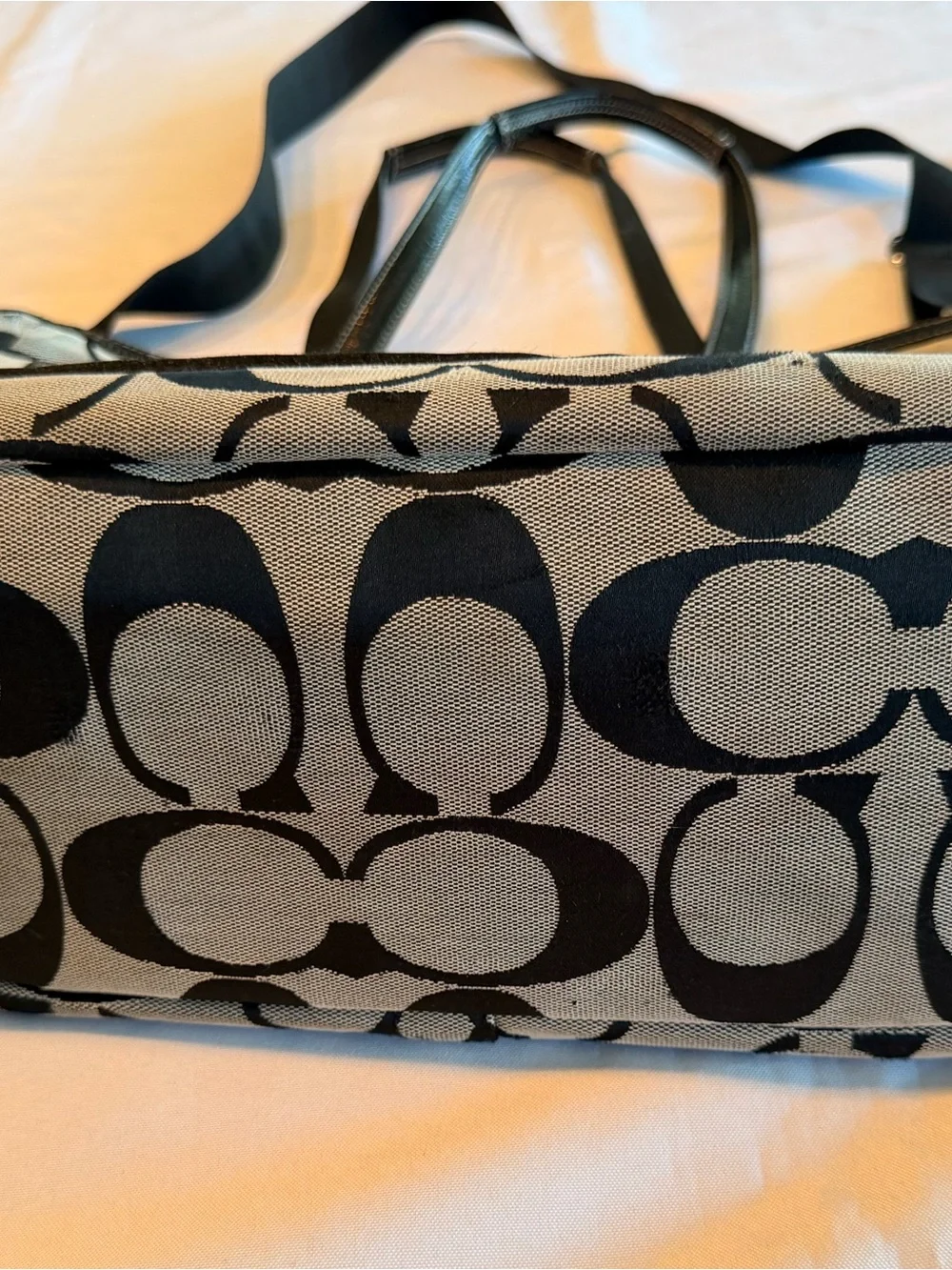 Coach Signature C Canvas XL Tote Diaper Bag No F13803